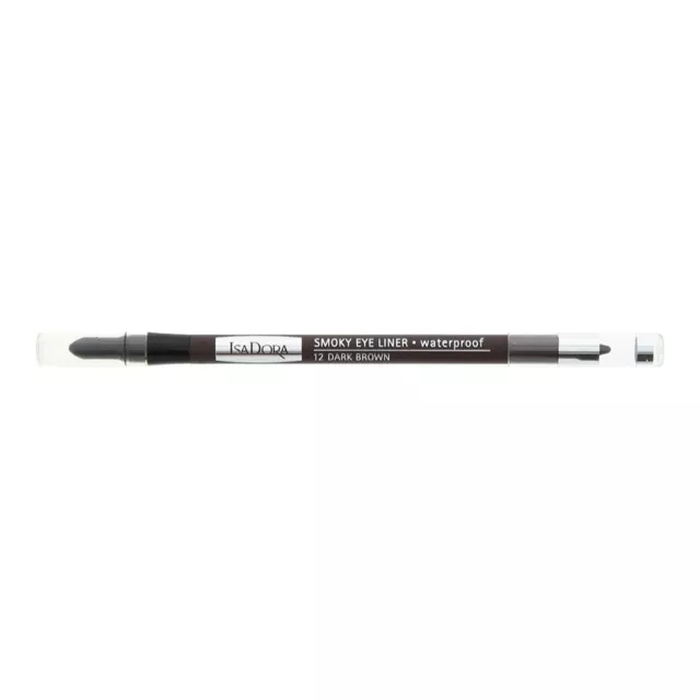 Isadora Waterproof Smoky 12 Dark Brown Eye Liner 1.2g