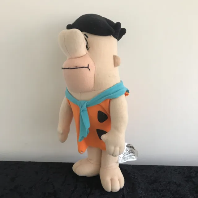 Flintstones Fred Flintstone 14” Tall Soft Plush Toy Famosa 2003 Hanna Barbera