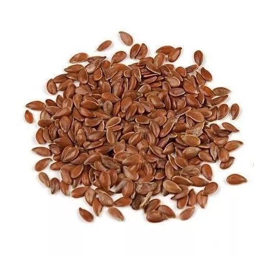 Marron Corde Fil Semences Entier Brut Grain Lin 50G De Inde 2