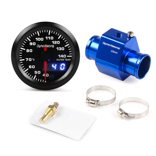 Adaptateur De Capteur De Température D'eau Pour Voiture - En Aluminium, 36 Mm, Avec Colliers Réglables, Universel