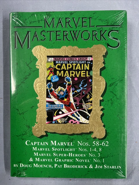 MARVEL MASTERWORKS #232 CAPTAIN MARVEL Vol #6 DM Variant HC 2016 Global ship VF