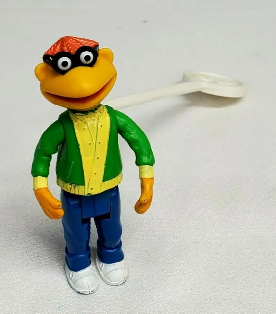 Vintage 1979 Fisher Price MUPPET SHOW PLAYERS Stick Puppet SCOOTER 4" Figure