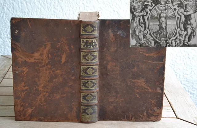 RELIGION - Commentaire des lettres de Saint Paul - 1659 - Rare édition in-folio