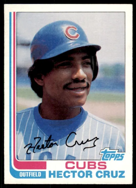 Topps 1982. Héctor Cruz. Chicago Cubs #663