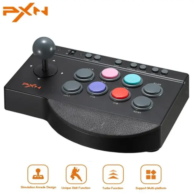 FOR ZX SPECTRUM Next Controller Fighting Gamepad 6 Button Joystick 