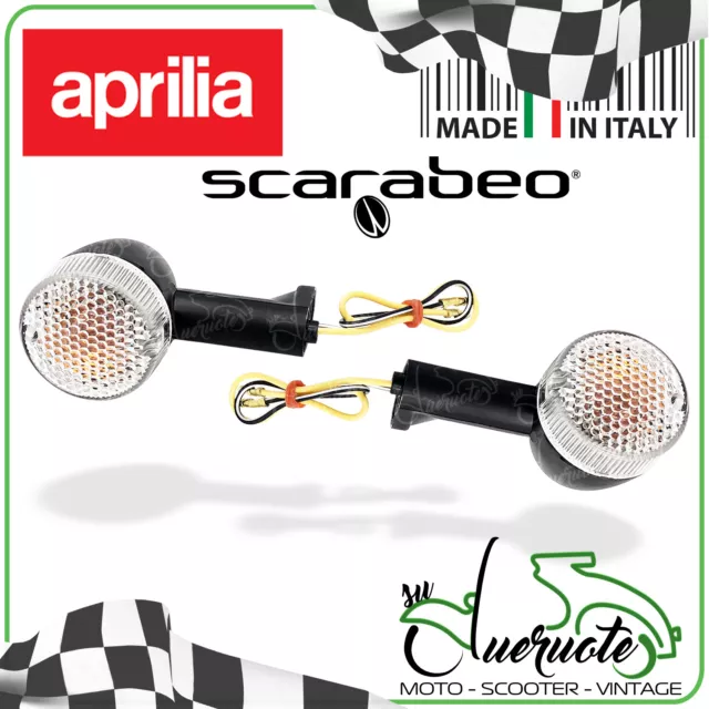 Coppia Frecce Scarabeo 50 Rally Sr 125 Indicatore Freccia Anteriore E Posteriore