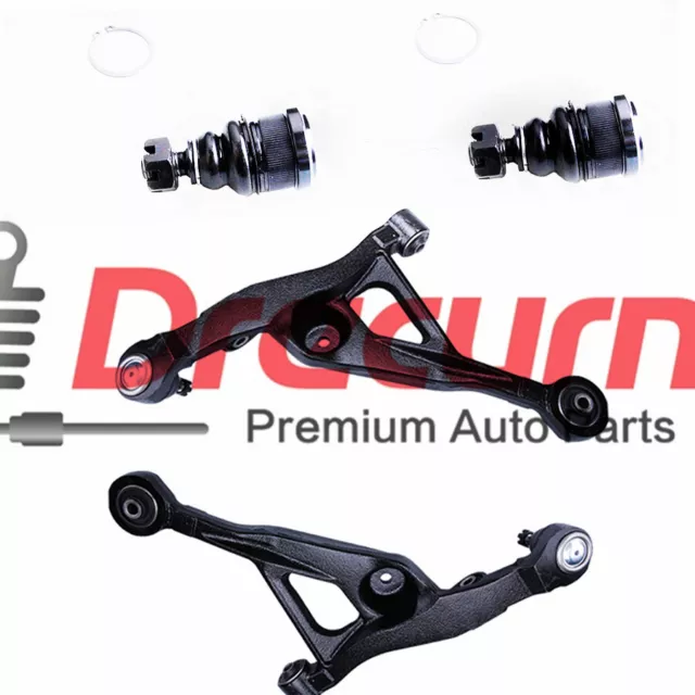 4PC Front Lower Control Arm Kit For 2001 02 2003 2004 2005 2006 Sebring Stratus