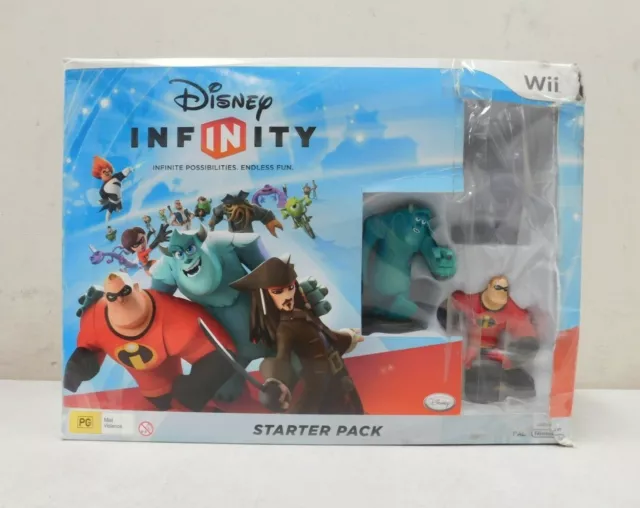 DISNEY INFINITY STARTER Pack Bundle Nintendo Wii 49.79