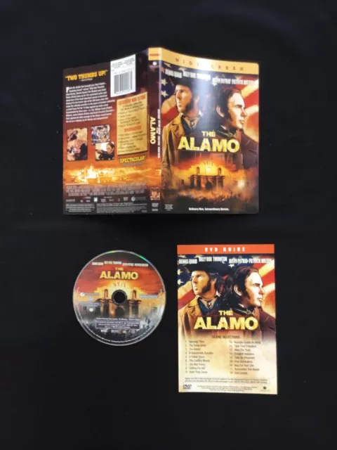 The Alamo DVD Disc & ARTWORK W/ INSERT NO CASE FREE SHIPPING