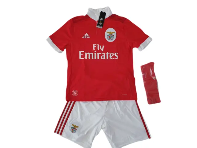 adidas Benfica Lissabon Trikot Set Home Kinder Größe 164 -NEU- BR4762 Box