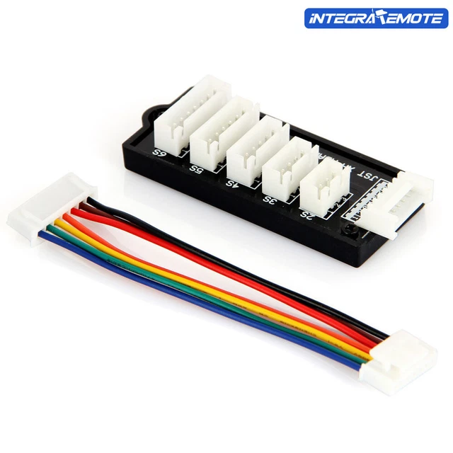 4 unidades 2S-6S Balance Charger Ampliación JST-XH adaptador placa para baterías RC Lipo, adaptador de carga con cable, placa de expansión 2S-6S Balancer Charger para carga de batería, módulo de 4 unidades 2S-6S Balance Charger Ampliación JST-XH adaptador placa para baterías RC Lipo, adaptador de carga con cable, placa de expansión 2S-6S Balancer Charger para carga de batería, módulo de