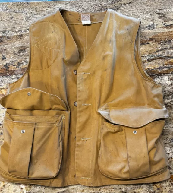 FILSON UPLAND HUNTING vest Vintage $190.00 - PicClick