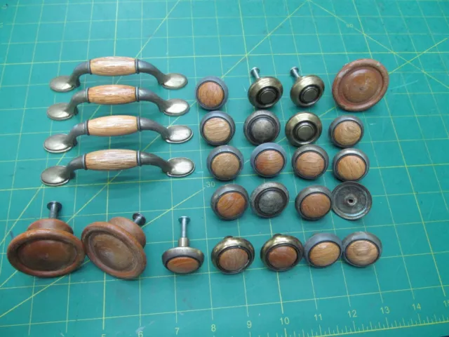 Lot of Salvage Vintage Furniture Dresser Cabinet Pulls