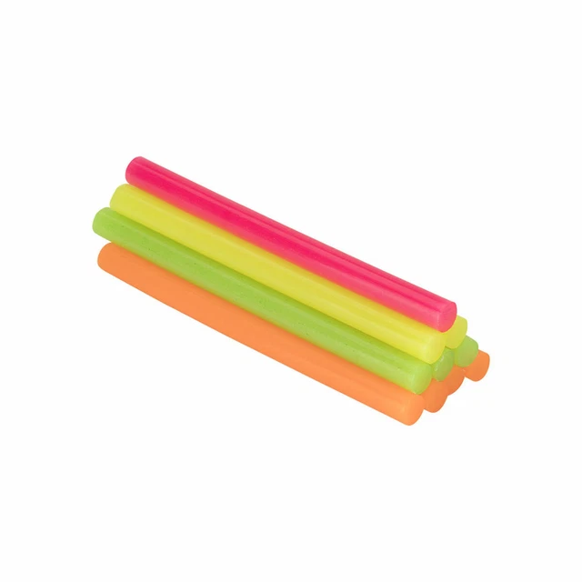 Bâtons de colle thermofusible Salki 430106 Multicouleur Décoration Fluor Ø 8