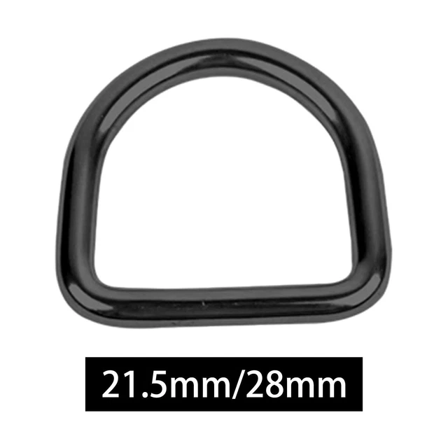 4Pcs Metal D Rings Hardware Accessories Sturdy Loop for DIY Sewing Craft Bag