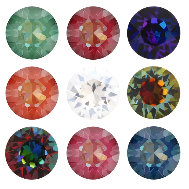 Superior PRIMERO 1088 Chaton Round Stones Crystals * Many Colors & Sizes - Foto 4