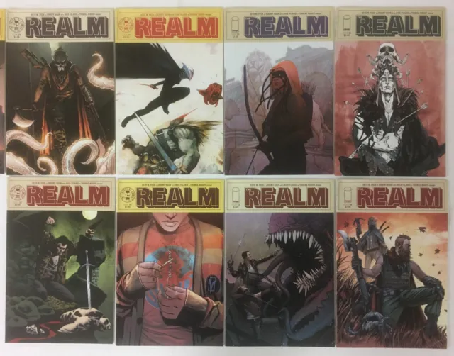 Image The Realm Comic lot Issues # 1 + 3 4 5 6, Variant 3 4 5 6 Image 2017 VF/NM