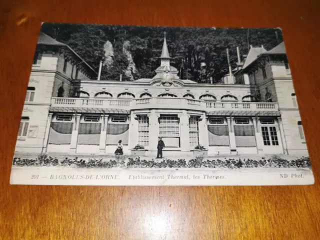 CPA - 61 - BAGNOLES DE L'ORNE - Etablissement Thermal, Les Thermes