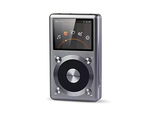 FiiO X3 2nd gen portable Digital audio player Silver NEW 12 Hours USB From Japan