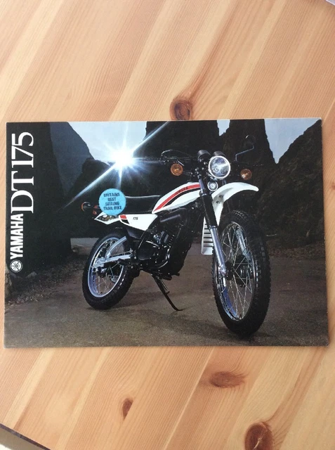 YAMAHA DT 175 Enduro MX Original Sales Brochure PicClick UK