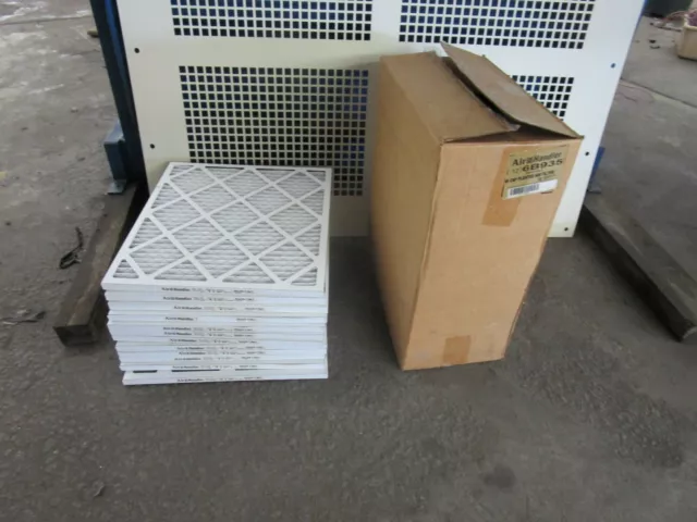 Air Handler 6B935 20" X 22-1/4" X 1" High Capacity Pleated Air Filter (Lot Of12)