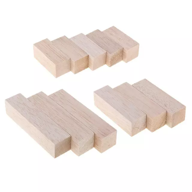 Kit Di Blocchi Di Legno Da 3/5 Pezzi - Set Di Blocchi Di Legno Di Balsa Per