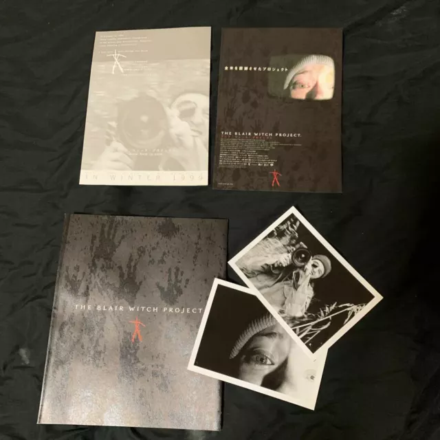 The Blair Witch Project  Movie Press Book Leaflet Promotion w/Still Photography