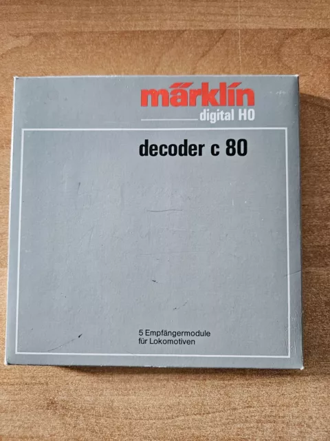 Märklin Decoder 6080, 4 Stück , ungebraucht in OVP