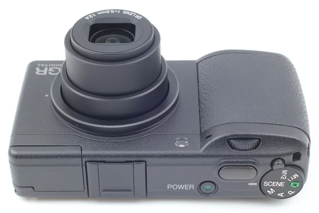 [Near MINT] 1636 shot RICOH GR DIGITAL II 10.1MP Black From JAPAN 7