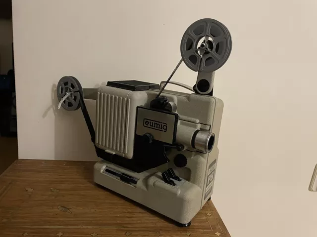 Vintage EUMIG P8 Automatic  8mm Film Projector, Camera  and Splicer Working