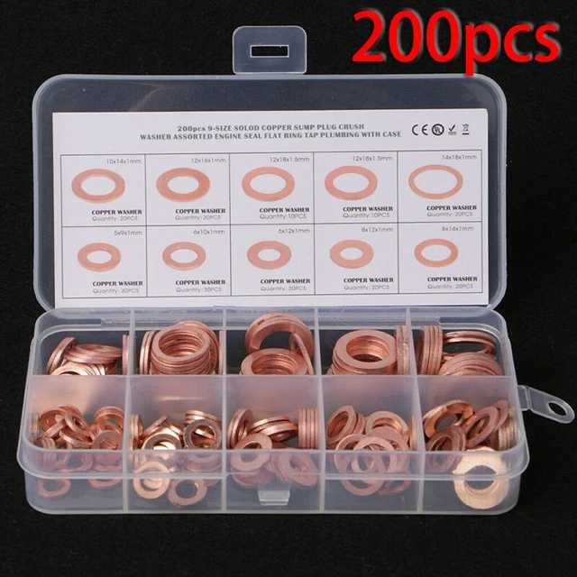 Outils Kit Joint Plastique Boite Rangement Transport Machines 9 Tailles Durable