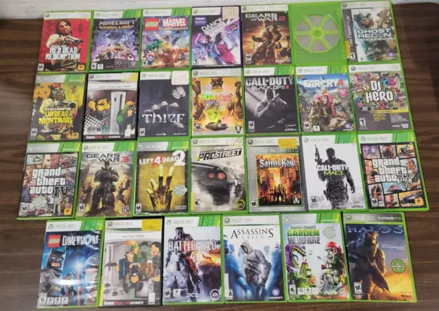 Rockstar Xbox 360 Game Bundle Lot of 7~All Complete & Tested~Bully, GTA,  etc.