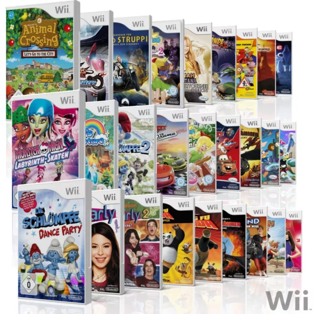 Nintendo Wii Spiele Spaß für Kinder | Große Auswahl | Familie USK 0-12 🌈🎮
