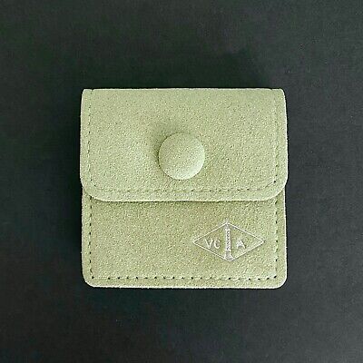 VAN CLEEF & ARPELS VCA Gusset Jewelry Storage Travel Pouch Wallet small-New
