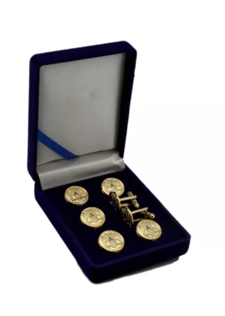 Scottish Rite 32nd Degree Masonic Button Covers Tux Set