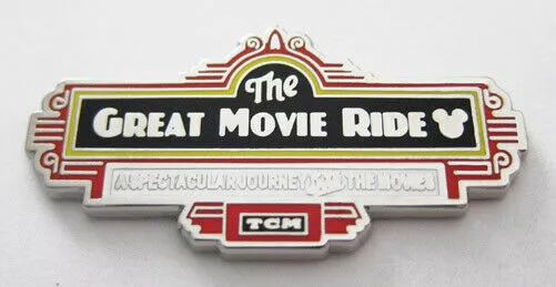 Disney Pins Great Movie Ride Hidden Mickey Disney World Attraction Signs Pin 2