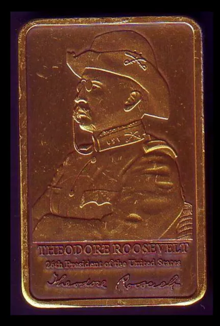 ★★ Joli Medaille Plaque Bronze ● Usa ● Mont Rushmore Et President Roosevelt ★★★★