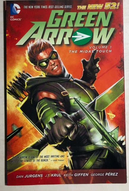 GREEN ARROW volume 1 The Midas Touch (2012) DC Comics TPB FINE+
