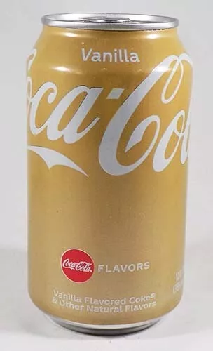 Coca-Cola Vaniglia USA 2019 Nuovo Completo 355ml Can Americana Edizione Limitata