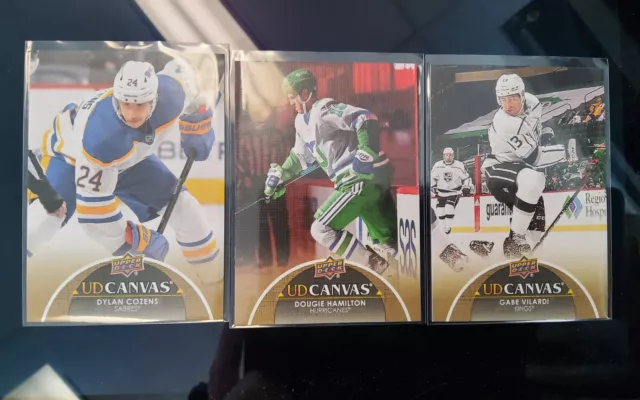 2021-22 Upper Deck Series 1/2/Extended - UD Canvas - Pick from list
