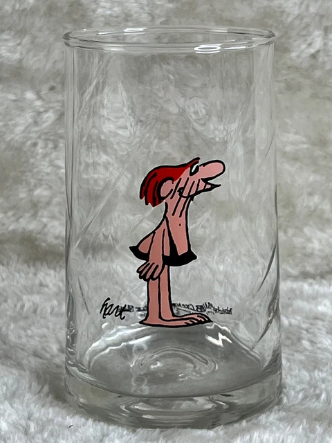 Hart BC Ice Age Comics 1981 Arby's Collectors Glass B.C. Character Caveman