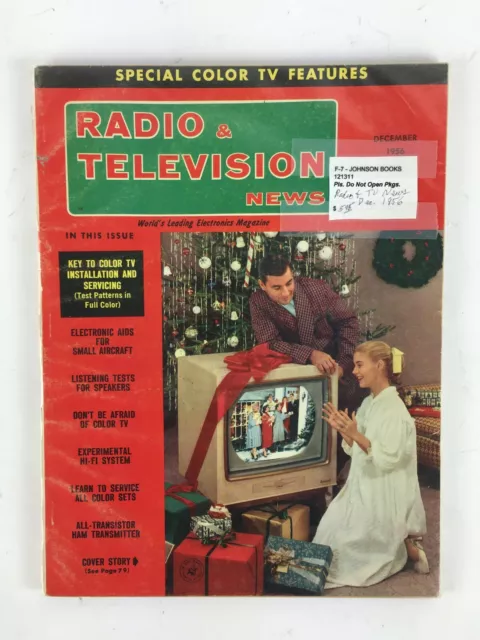 December 1956 Radio Television News Magazine Experimental Hi-Fi System