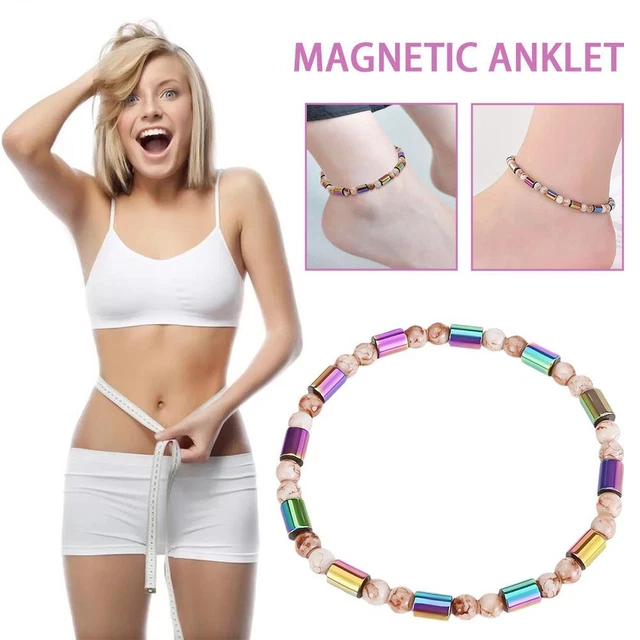 Magnetic Healing Therapy Arthritis Anklet Bracelet Weight Hematite X6Y4 Y2X2
