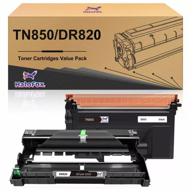 TN850 Toner + DR820 Drum for Brother MFC-L5700DW MFC-L5800DW MFC-L5850DW Printer