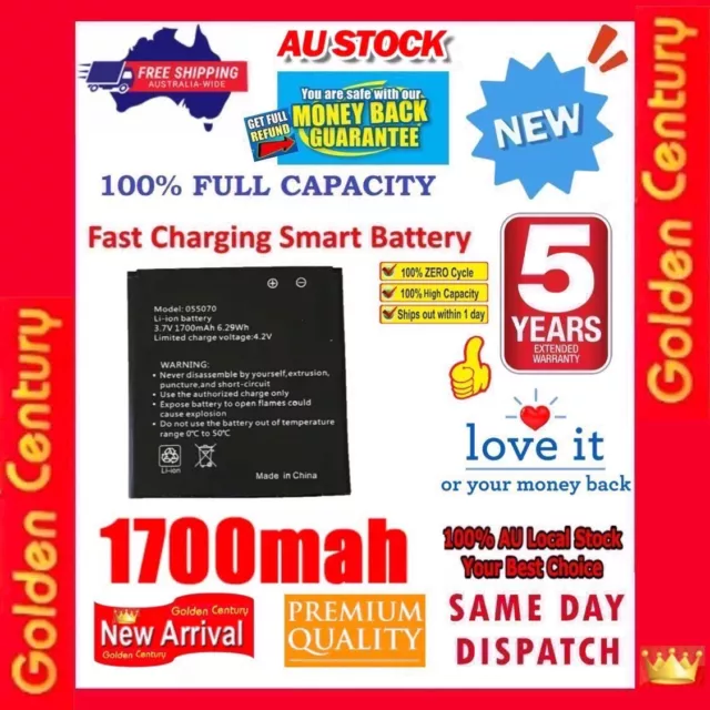 *2021* Battery For Oricom Secure 850 Sc850 L-Ion 1700Mah 3.7V Baby Monitor