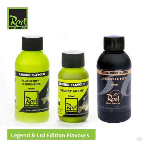 ROD HUTCHINSON LEGEND & Limited Edition Liquid Flavours - Carp Fishing Bait  £6.59 - PicClick UK