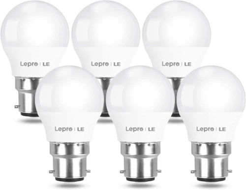 Lepro Bayonet Light Bulbs, 40W Equivalent, Warm White 2700K, 4.9W 470lm...