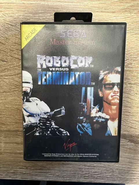 Robocop versus The Terminator vs - SEGA Master System - Sans Notice -