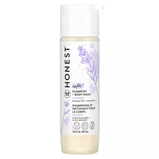 Calm Shampoo + Body Wash, Lavender, 10 fl oz (295 ml)