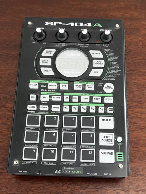 Roland SP-404 サンプラー 128MBメモリーカード付き（Amazon